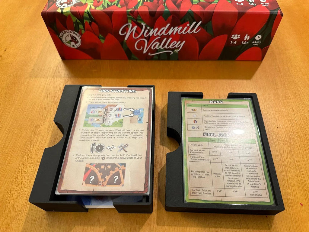 Windmill Valley Board Game Organizer and Insert (etsy image id: 6271772754)