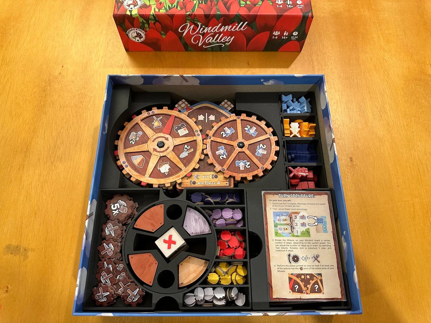 Windmill Valley Board Game Organizer and Insert (etsy image id: 6271772758)