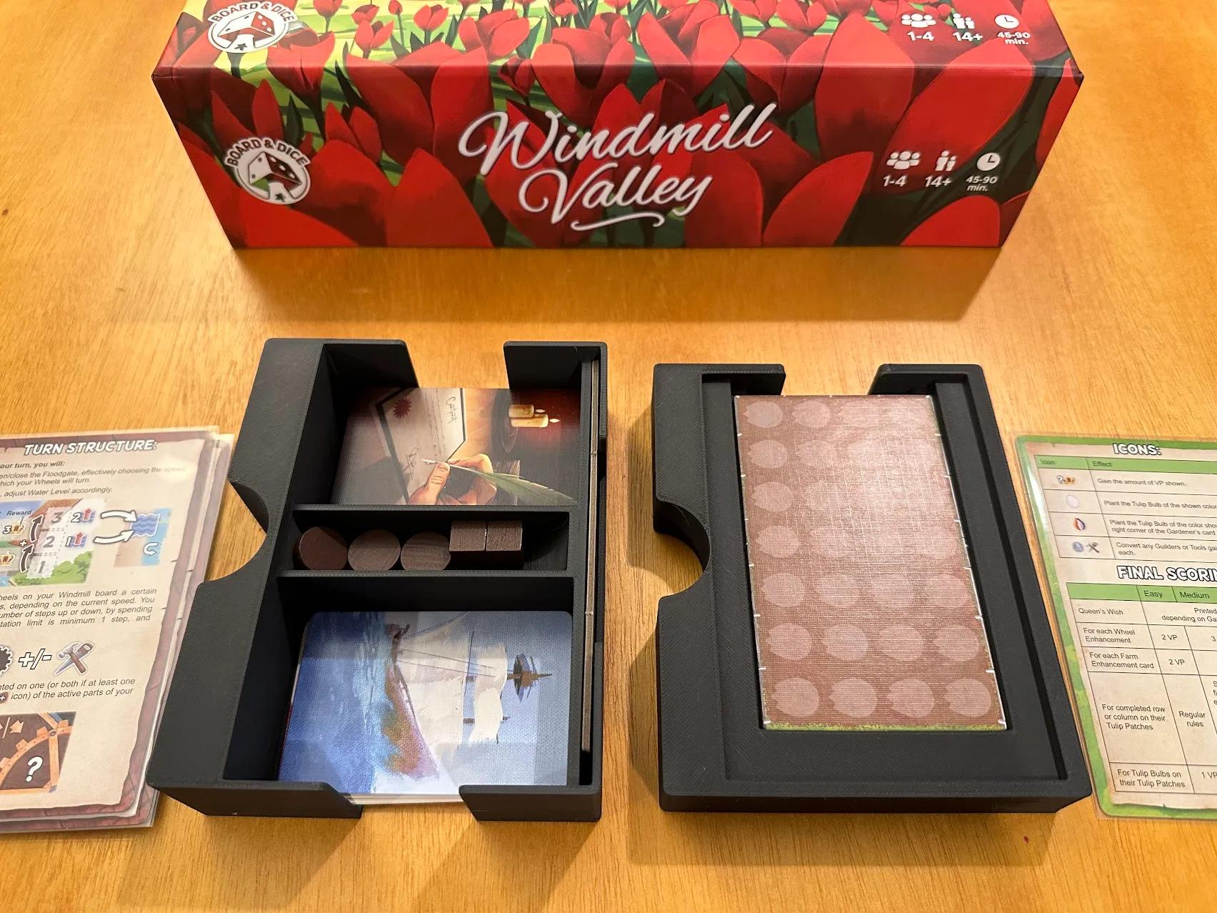 Windmill Valley Board Game Organizer and Insert (etsy image id: 6271772782)