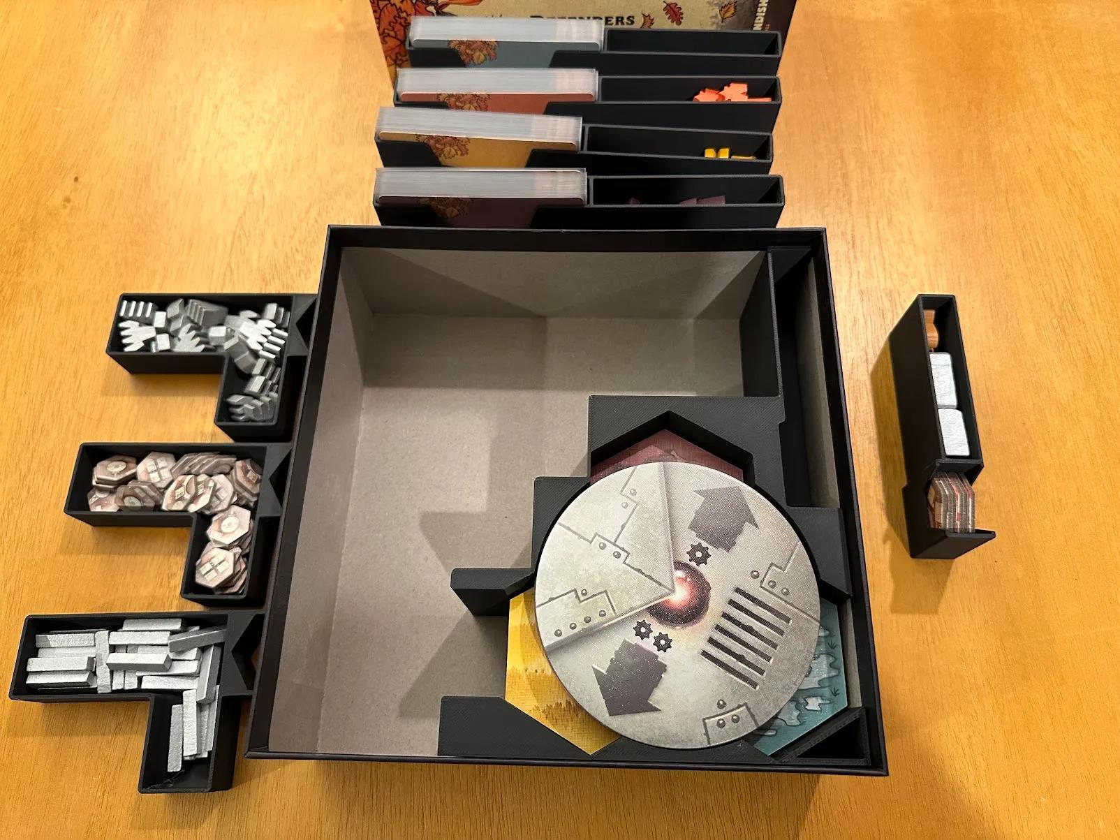 Defenders of the Wild Board Game Organizer and Insert (etsy image id: 6271781594)