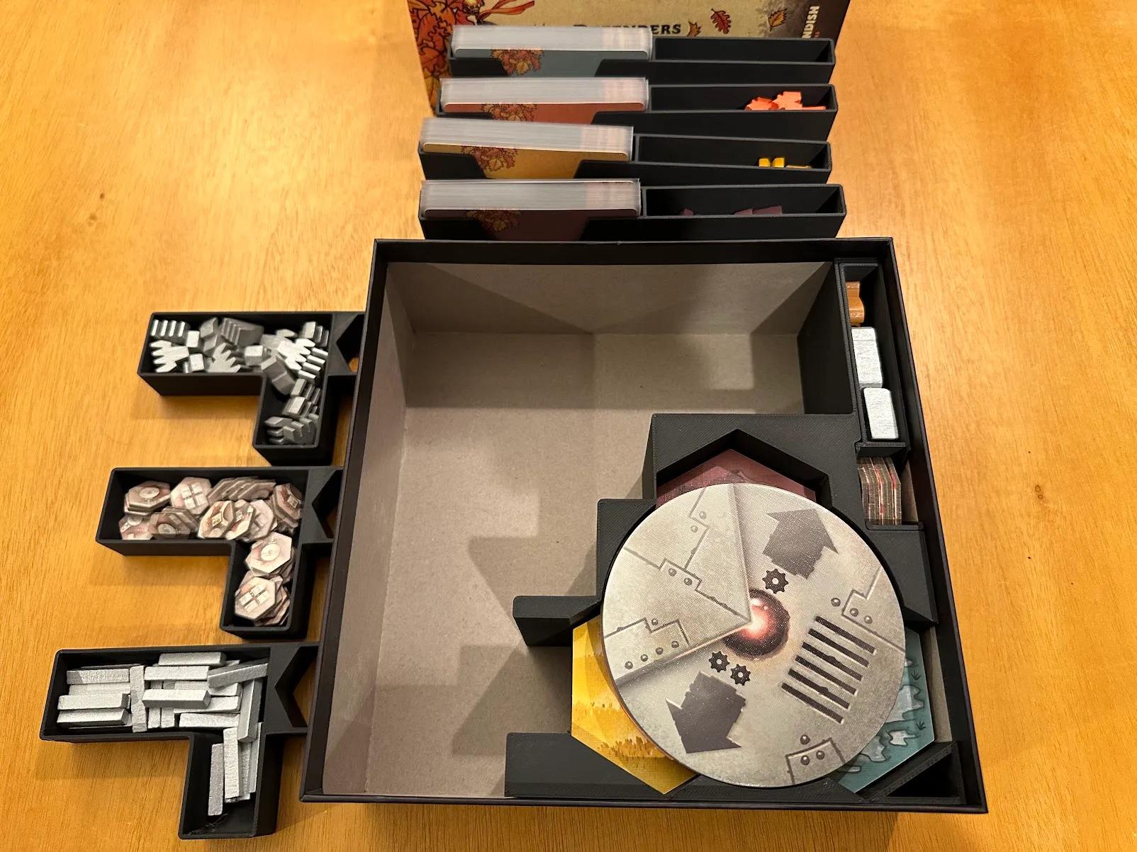 Defenders of the Wild Board Game Organizer and Insert (etsy image id: 6271781600)