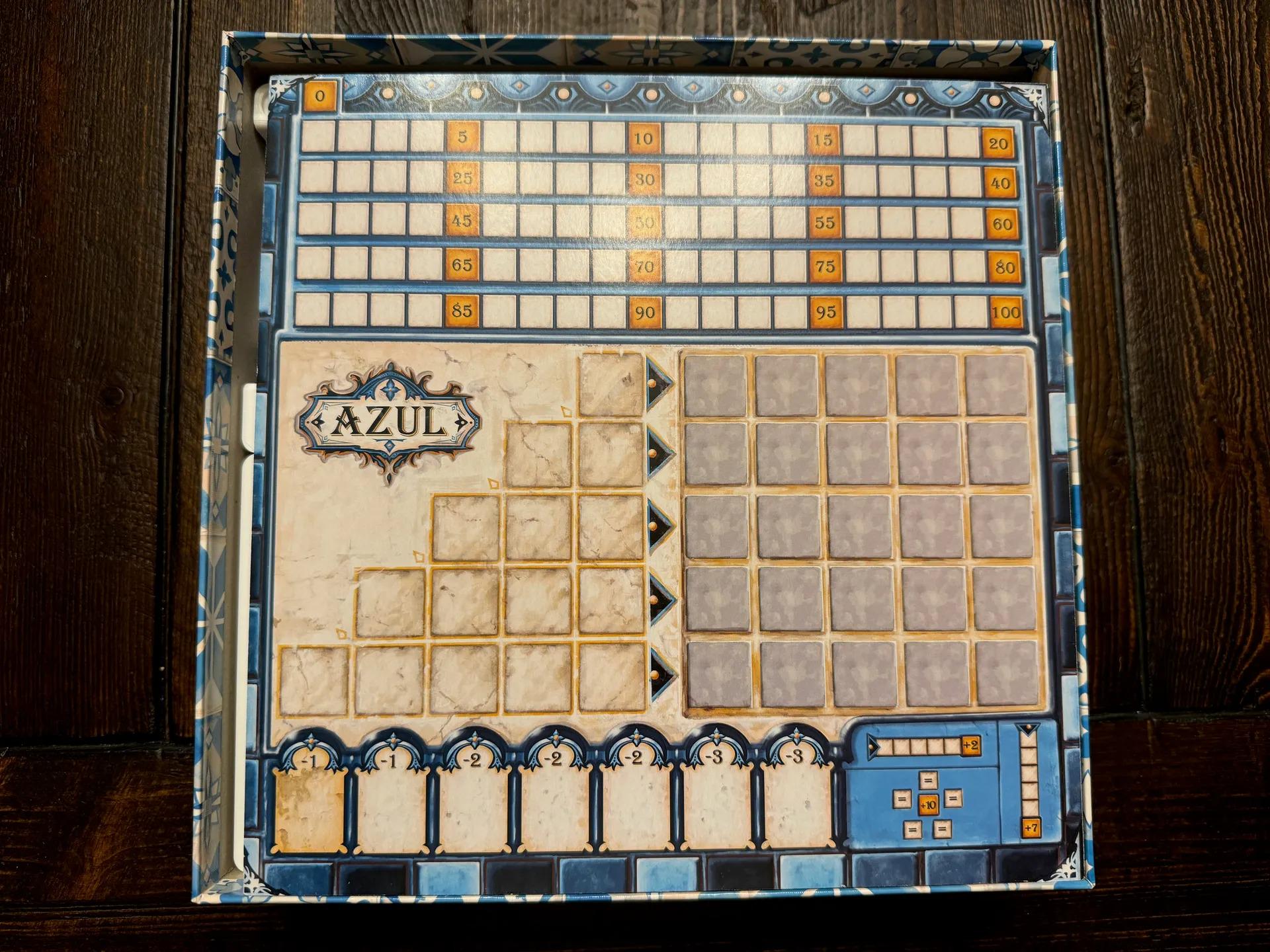 Azul Insert/Organizer - Supports Crystal Mosaic Boards, Joker Tiles, and Special Factories Promo (etsy image id: 6272928172)