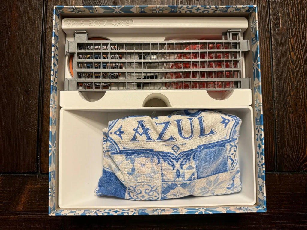 Azul Insert/Organizer - Supports Crystal Mosaic Boards, Joker Tiles, and Special Factories Promo (etsy image id: 6272928190)