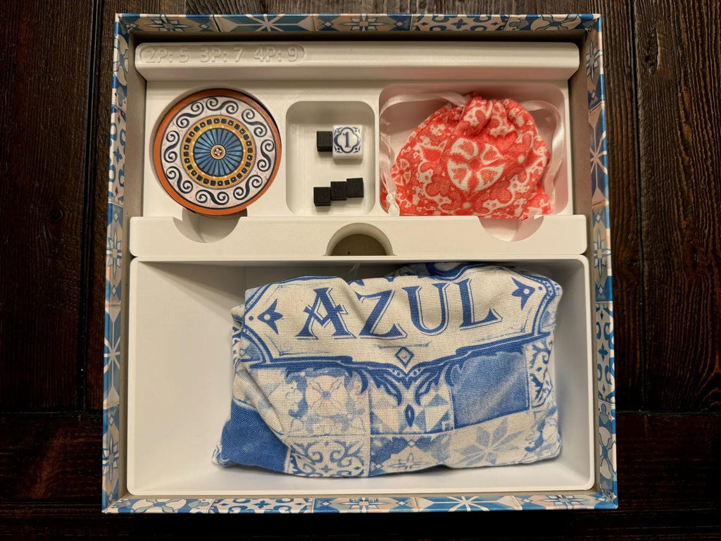 Azul Insert/Organizer - Supports Crystal Mosaic Boards, Joker Tiles, and Special Factories Promo (etsy image id: 6272928208)