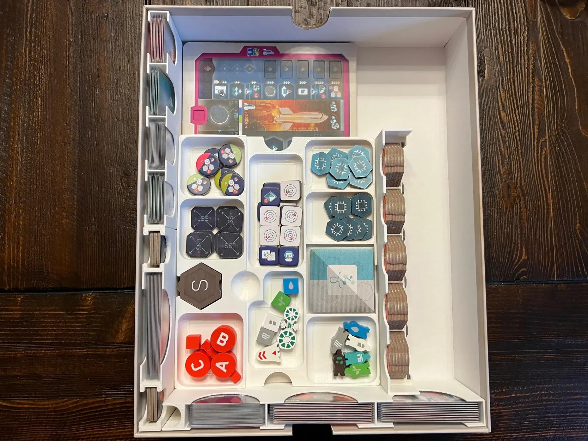 On Mars Board Game Organizer and Insert (etsy image id: 6272939396)