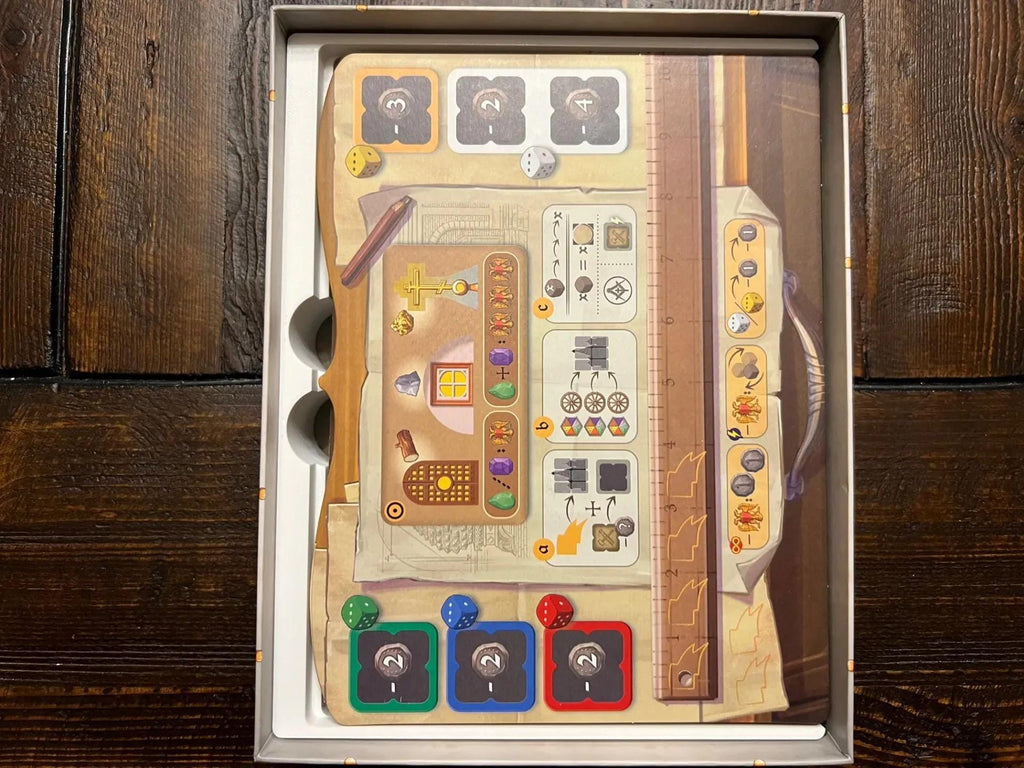Red Cathedral + Expansion Board Game Organizer and Insert (etsy image id: 6272964218)