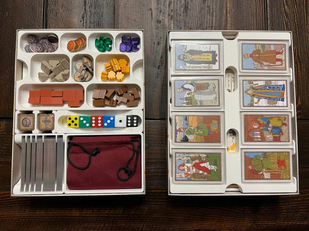 Red Cathedral + Expansion Board Game Organizer and Insert (etsy image id: 6272964220)