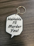 Gojo Satoru Keychain: Jujutsu Kaisen Manga Speech Bubble (etsy image id: 6275206546)