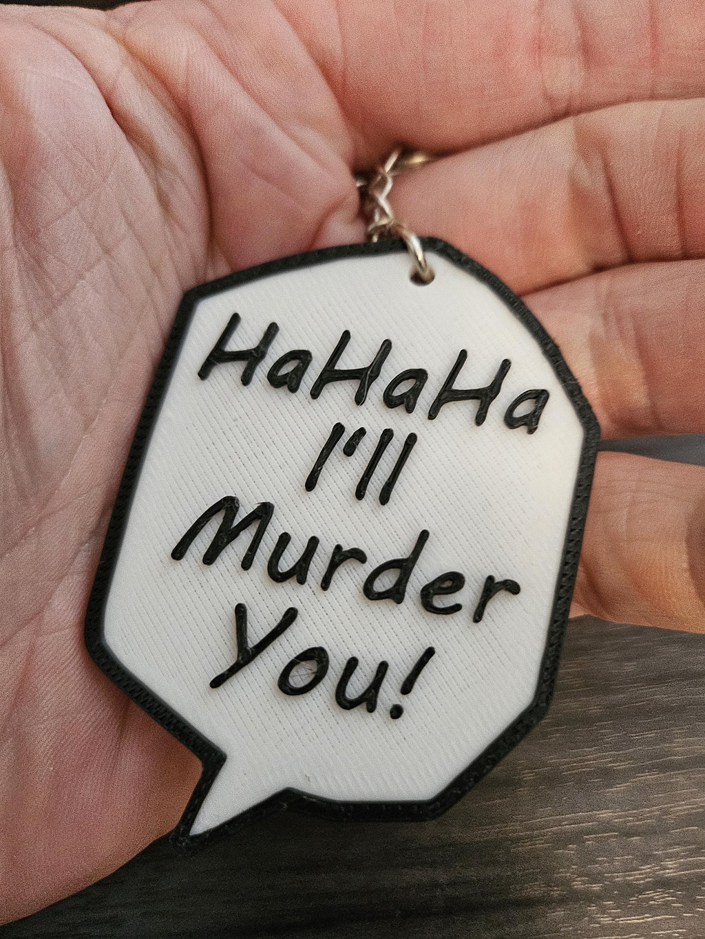 Gojo Satoru Keychain: Jujutsu Kaisen Manga Speech Bubble (etsy image id: 6275206552)