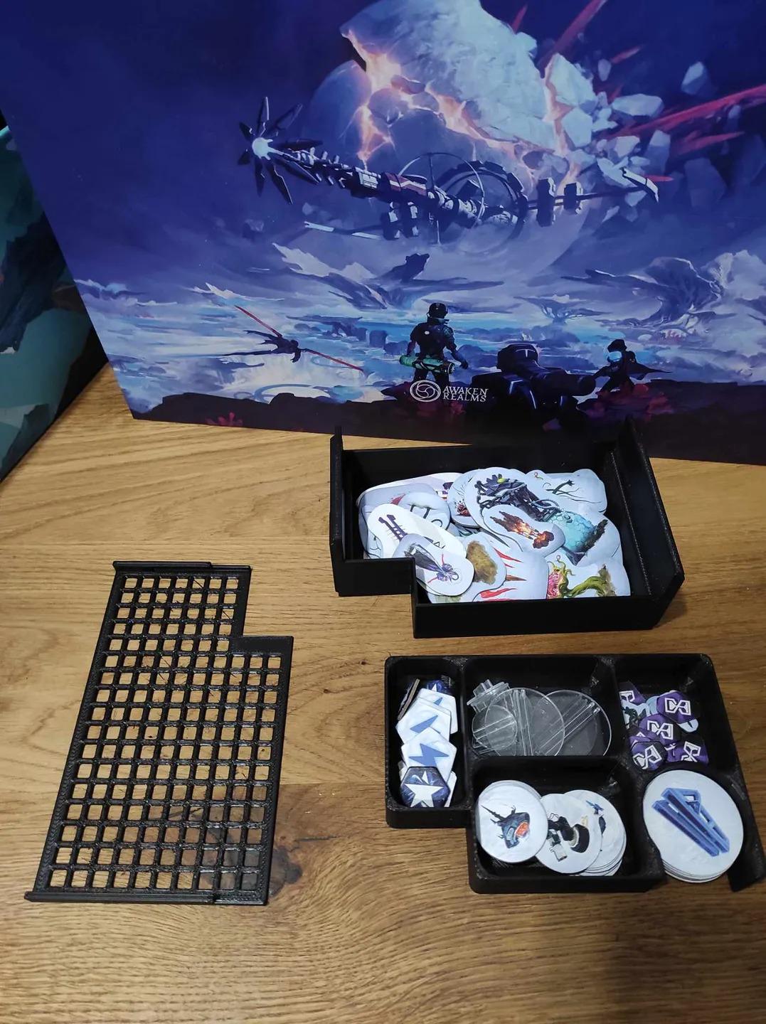 ISS Vanguard Board Game Organizer and Insert (etsy image id: 6275599810)