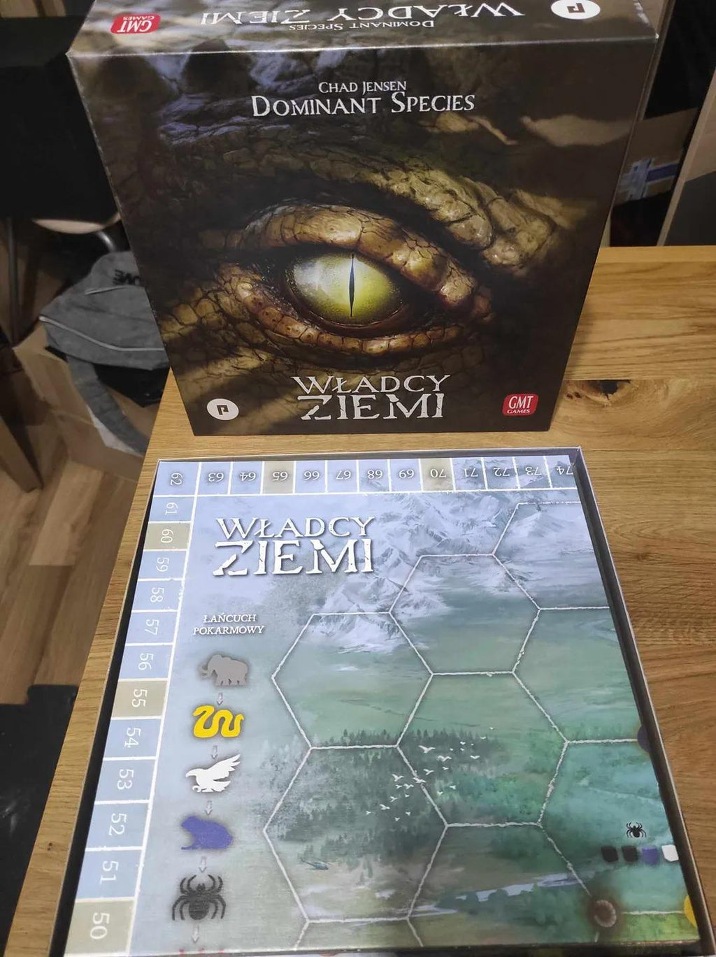 Dominant Species Board Game Organizer and Insert (etsy image id: 6275634376)