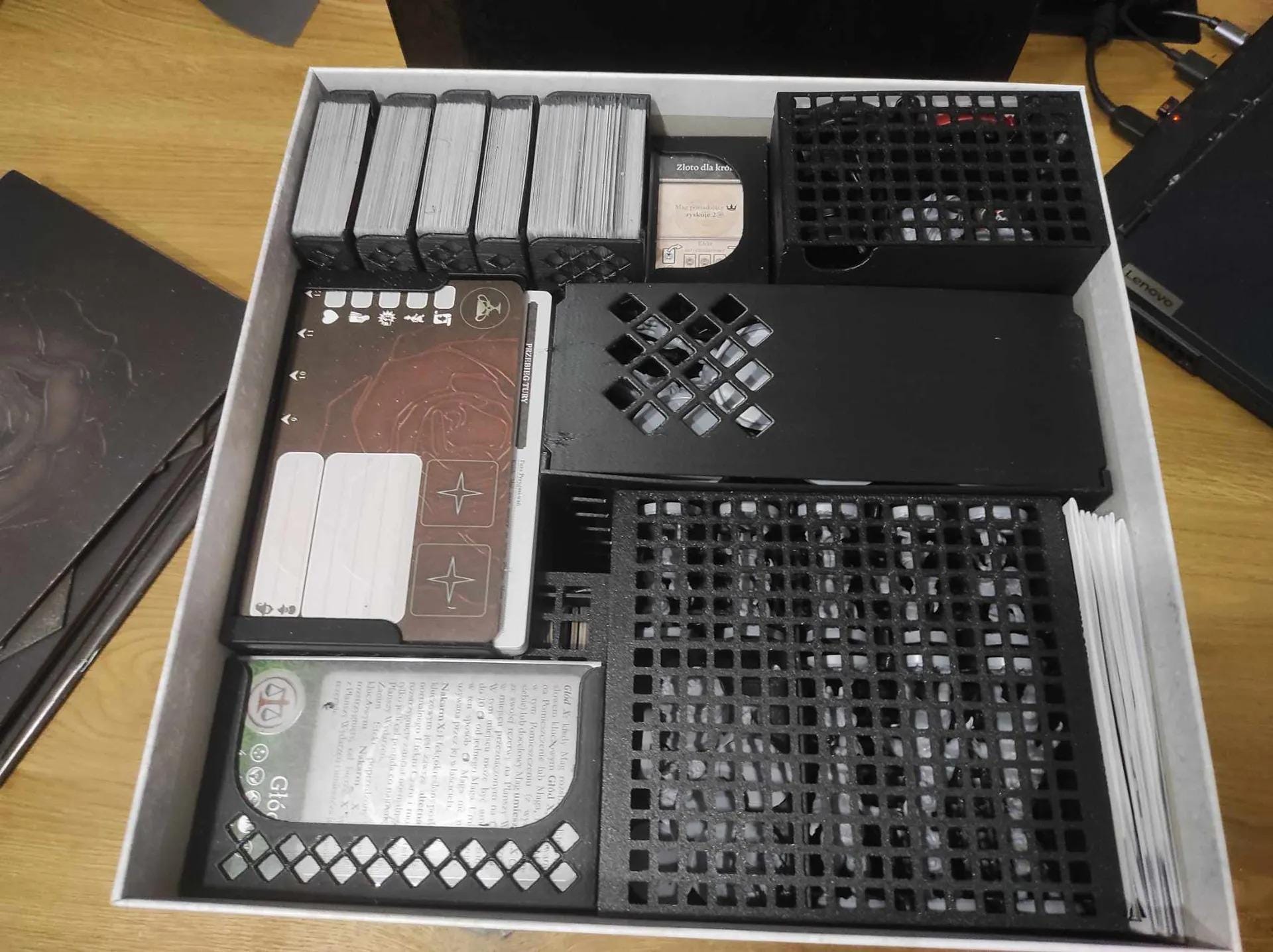 Black Rose Wars and Rebirth Boardgame Insert and Organizer (Includes all expansions) (etsy image id: 6275726318)