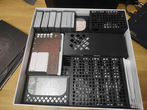 Black Rose Wars and Rebirth Boardgame Insert and Organizer (Includes all expansions) (etsy image id: 6275726318)