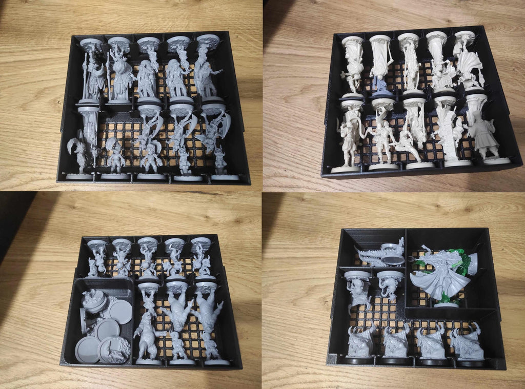 Black Rose Wars and Rebirth Boardgame Insert and Organizer (Includes all expansions) (etsy image id: 6275726368)