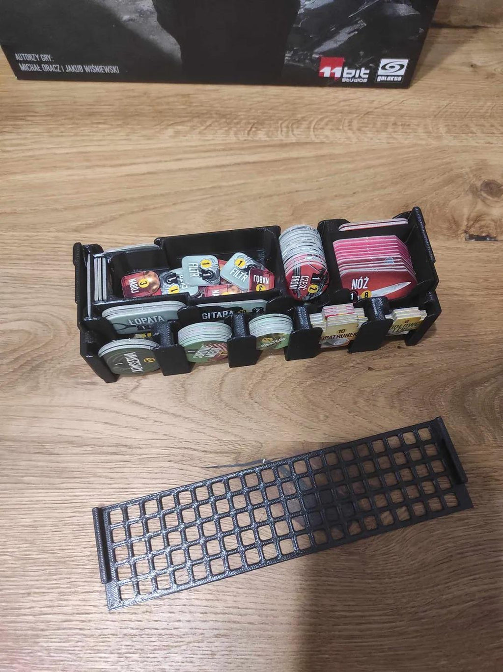 This War of Mine + Expansions Board Game Organizer and Insert (etsy image id: 6275960502)