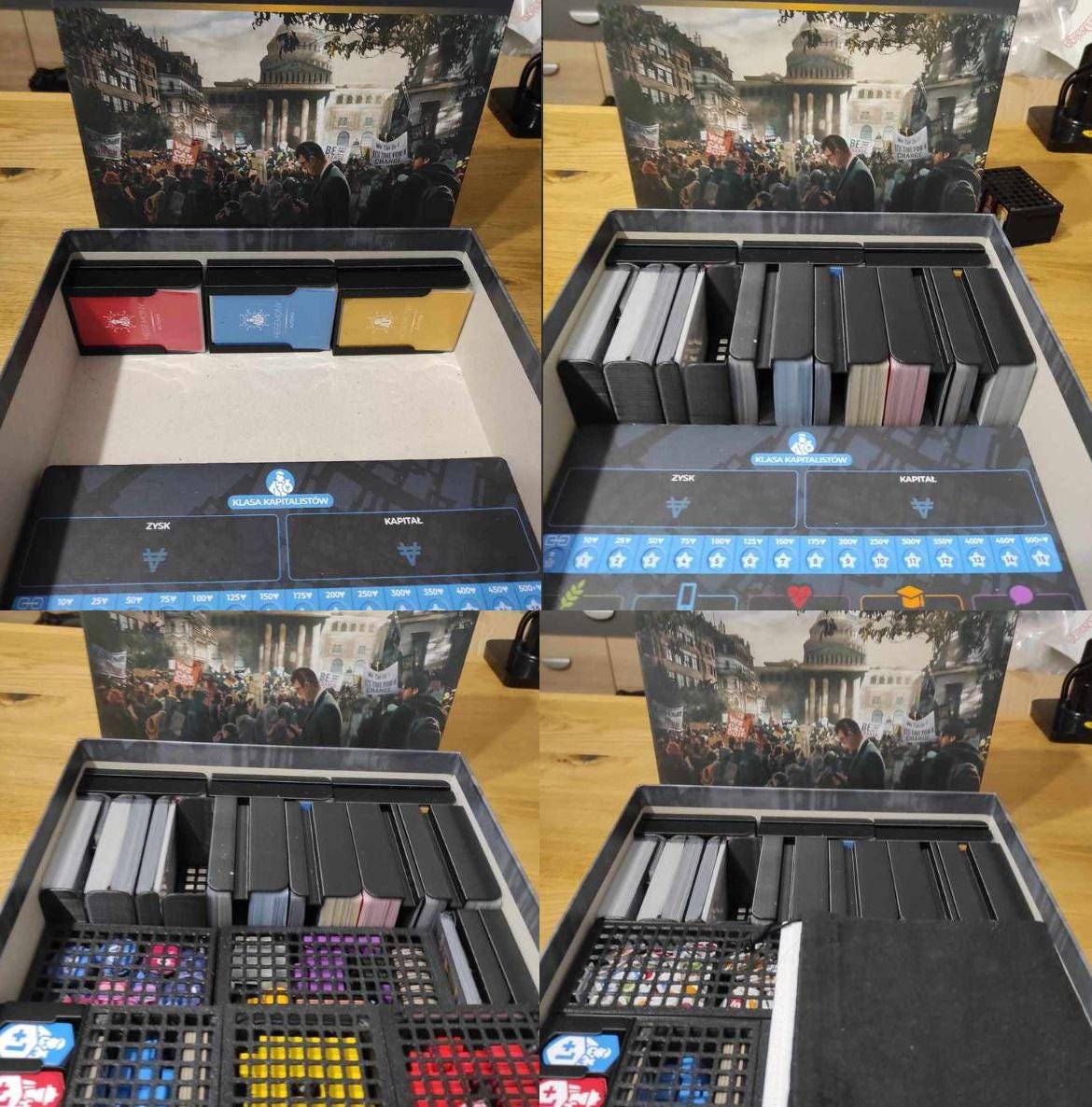 Hegemony plus Expansions Board Game Organizer and Insert / Crisis & Control - Historical Events Expansions (etsy image id: 6283476849)