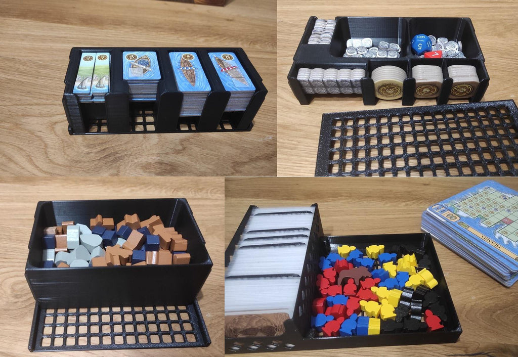 Feast For Odin + Expansions Organizer and Insert / Norwegians and Mini-Expansions (etsy image id: 6283573559)