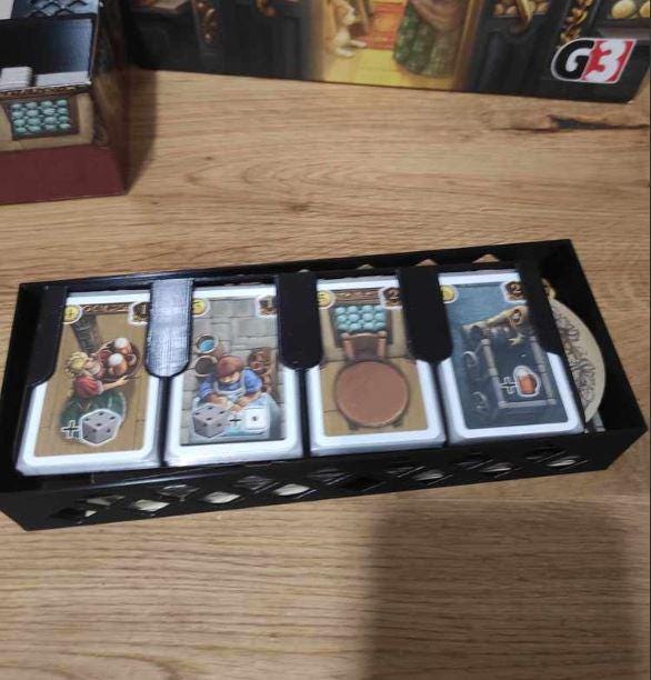 Taverns of Tiefenthal Board Game Organizer and Insert + Player Boards + Open Doors expansion (etsy image id: 6283804677)
