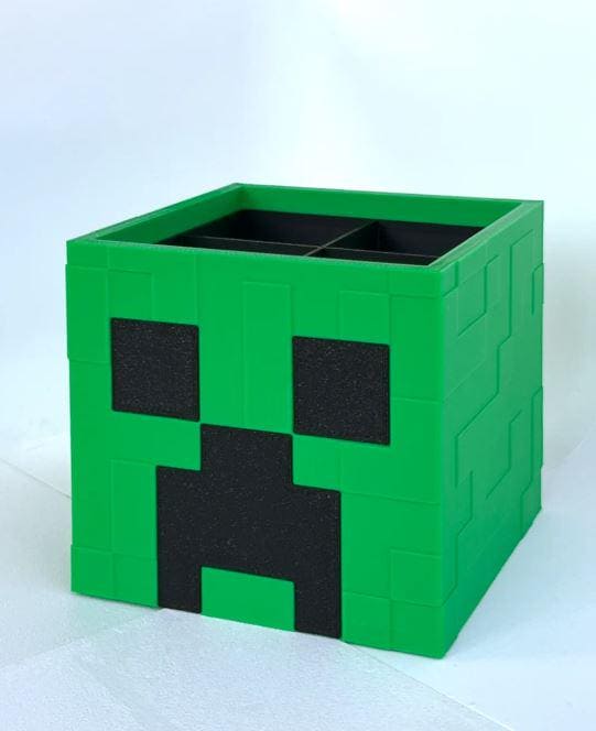 Creeper Desk Accessory Holder - Perfect for any Desk! (etsy image id: 6288325197)