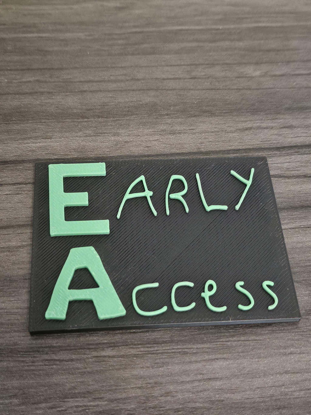 Early Access Badge With or Without Keychain - Gorilla Tag VR Game Oculus Rift (etsy image id: 6289029223)