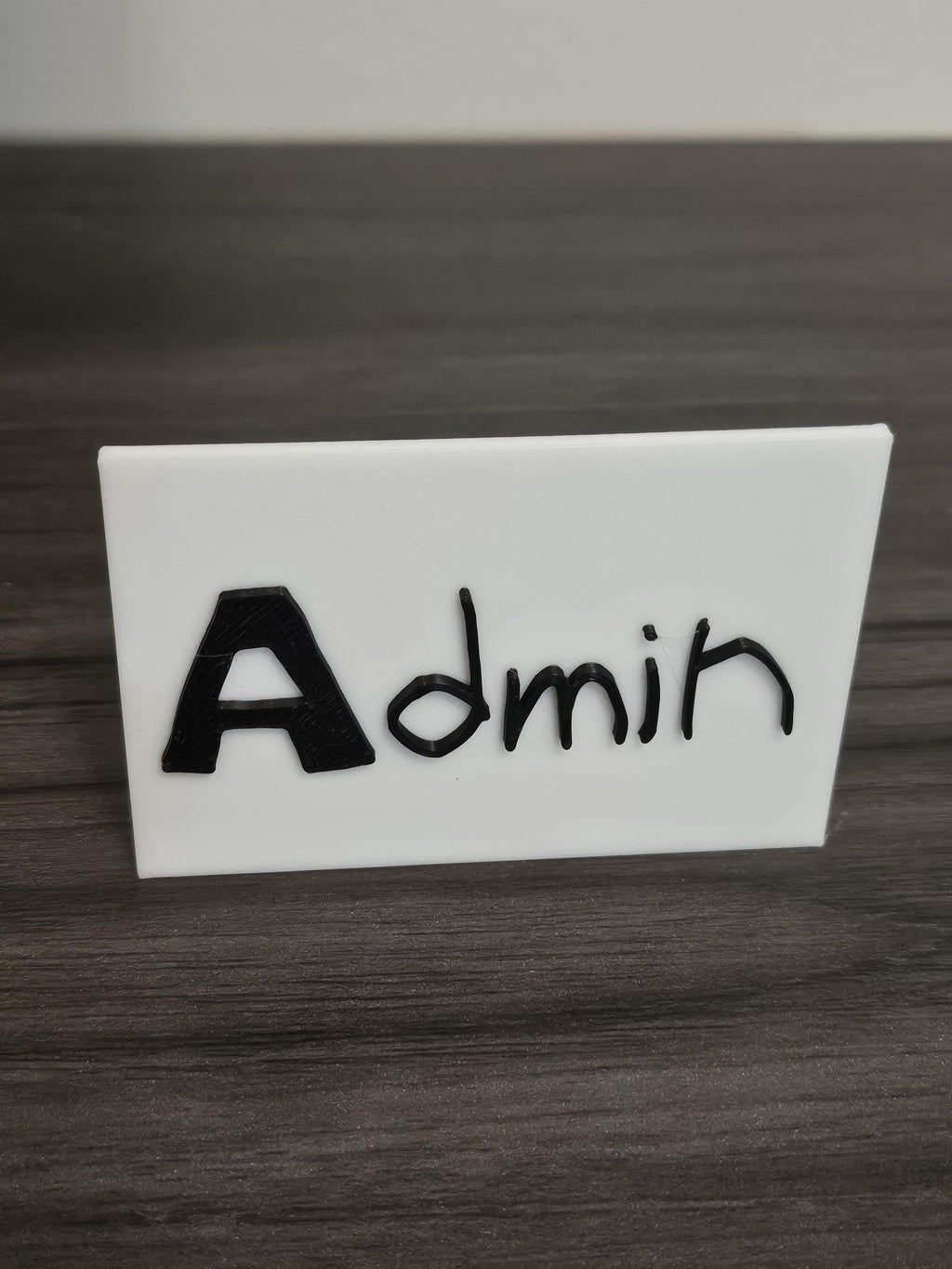 Admin Badge With or Without Keychain - Gorilla Tag VR Game Oculus Rift (etsy image id: 6289069237)