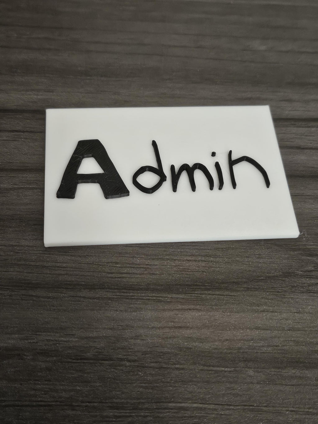 Admin Badge With or Without Keychain - Gorilla Tag VR Game Oculus Rift (etsy image id: 6289069239)