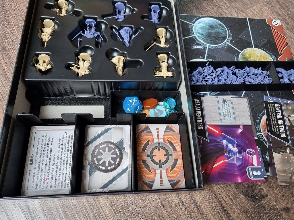 Star Wars: The Clone Wars Board Game Organizer and Insert (etsy image id: 6296025874)