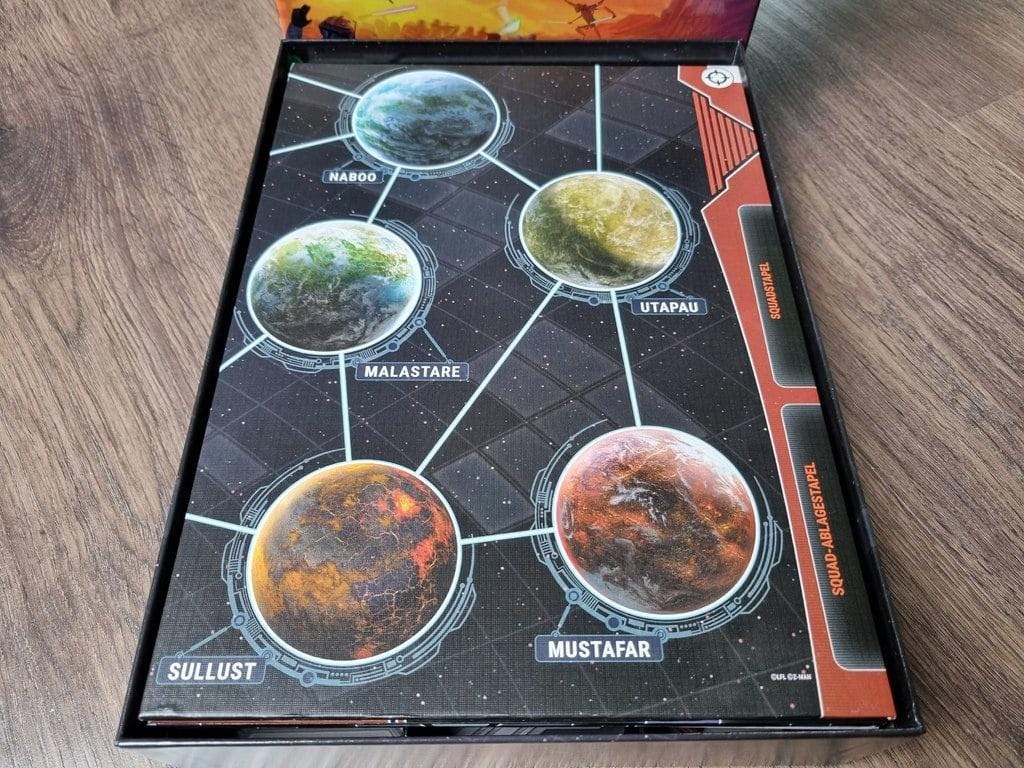 Star Wars: The Clone Wars Board Game Organizer and Insert (etsy image id: 6296025896)