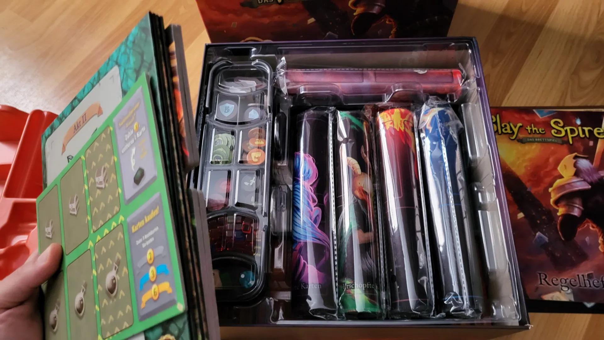 Slay the Spire Board Game Organizer and Insert (etsy image id: 6297152046)