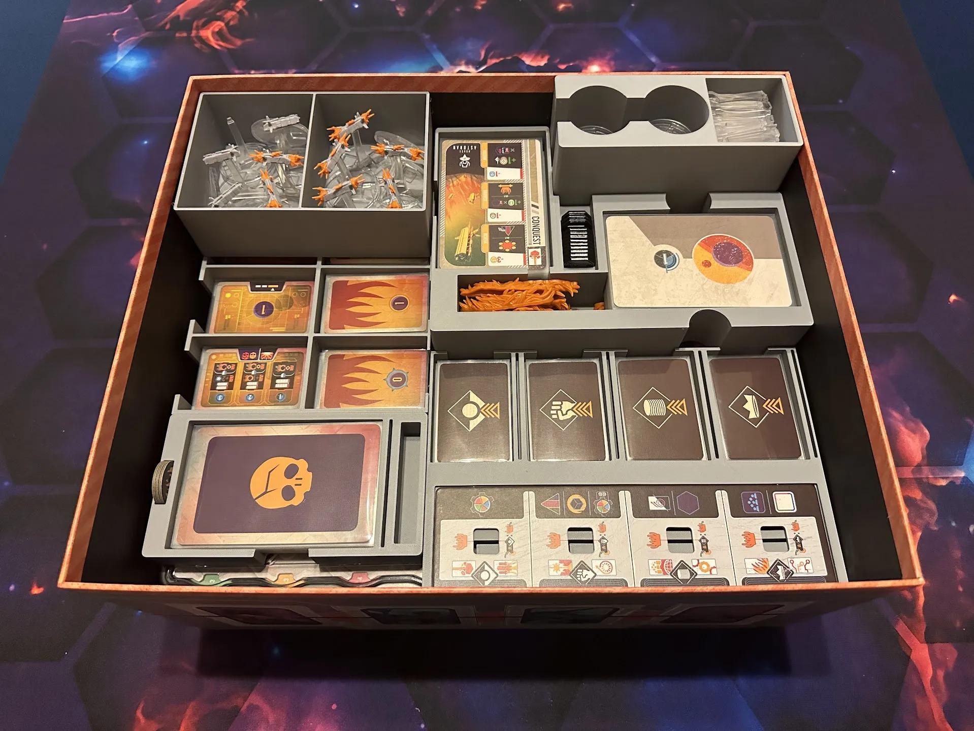 Voidfall Galactic Edition Board Game Organizer and Insert (etsy image id: 6300229652)