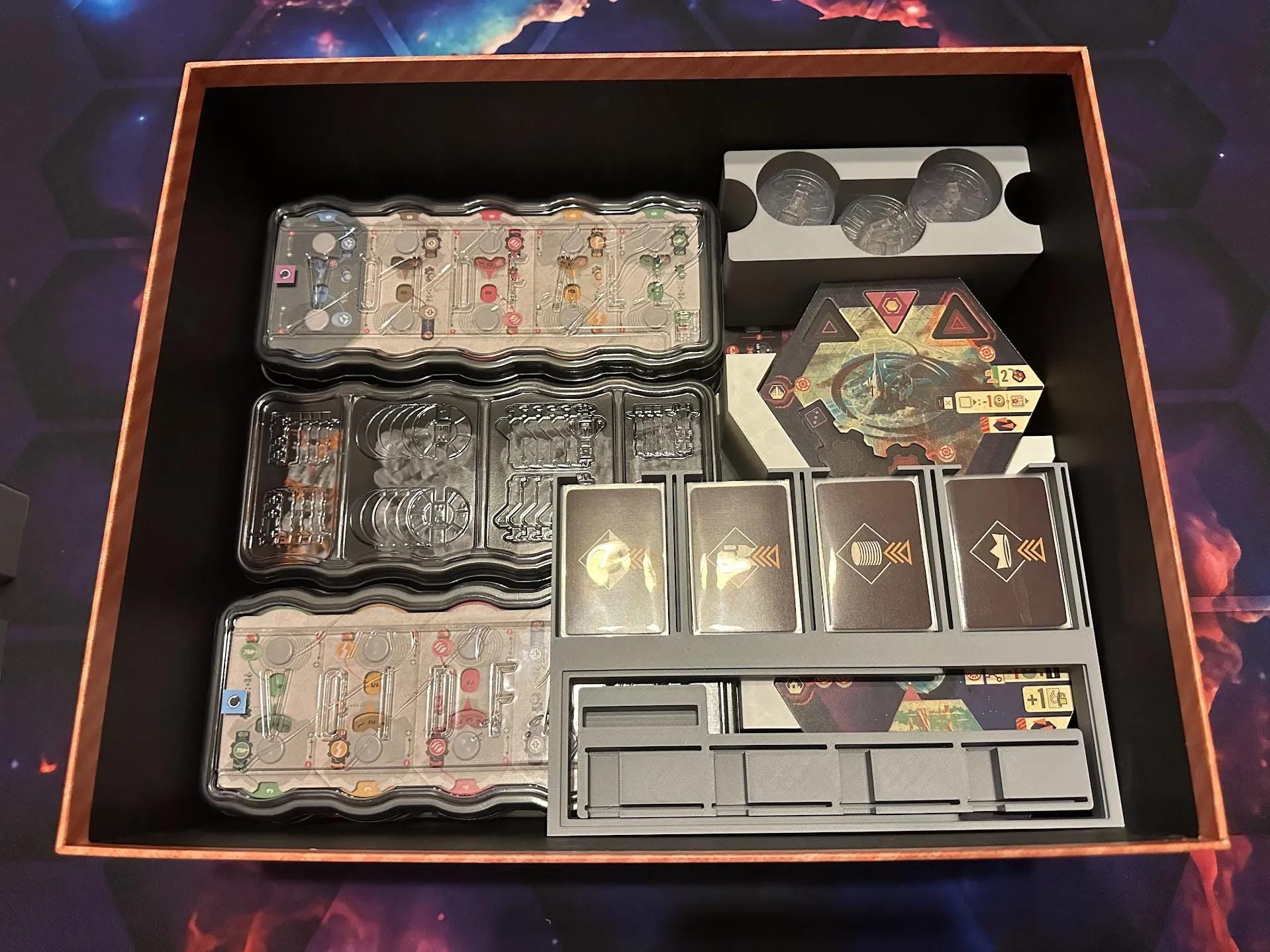 Voidfall Galactic Edition Board Game Organizer and Insert (etsy image id: 6300229710)