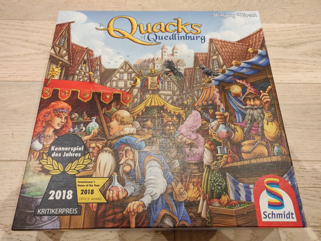 Quacks of Quedlinburg + Herb Witches Expansion Board Game Organizer and Insert (etsy image id: 6300632119)