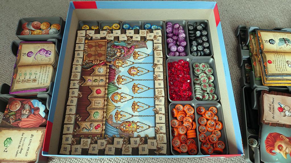Quacks of Quedlinburg + Herb Witches Expansion Board Game Organizer and Insert (etsy image id: 6300632123)