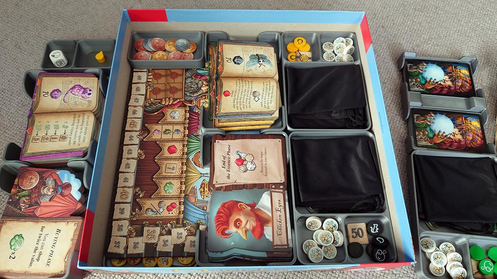 Quacks of Quedlinburg + Herb Witches Expansion Board Game Organizer and Insert (etsy image id: 6300632125)