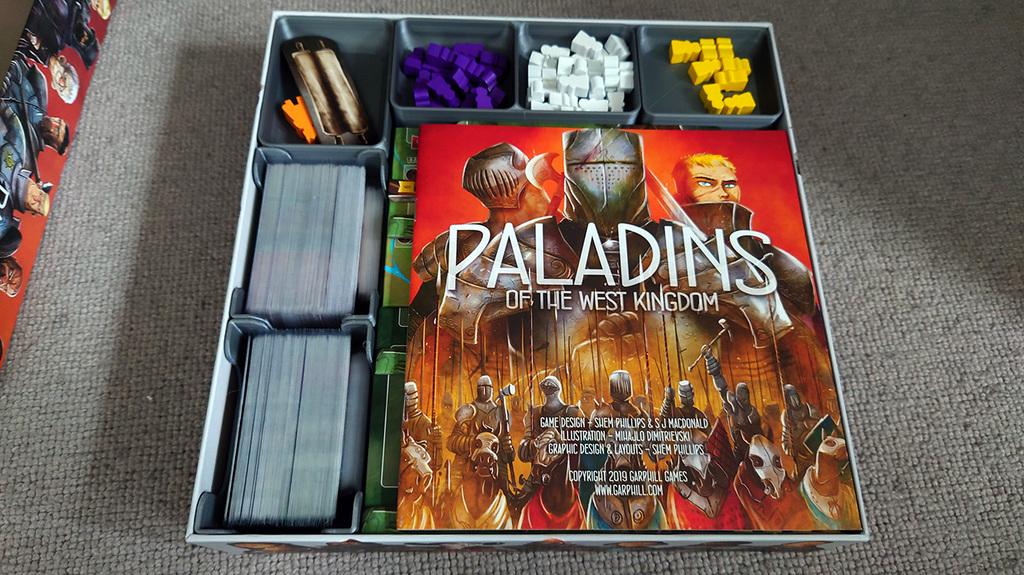Paladins of the West Kingdom - Deluxe - Big Box Organizer and Insert (etsy image id: 6300655805)
