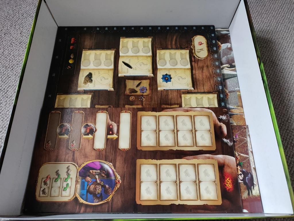 Alchemists + King's Golem Expansion Boardgame Organizer and Insert (etsy image id: 6300665571)