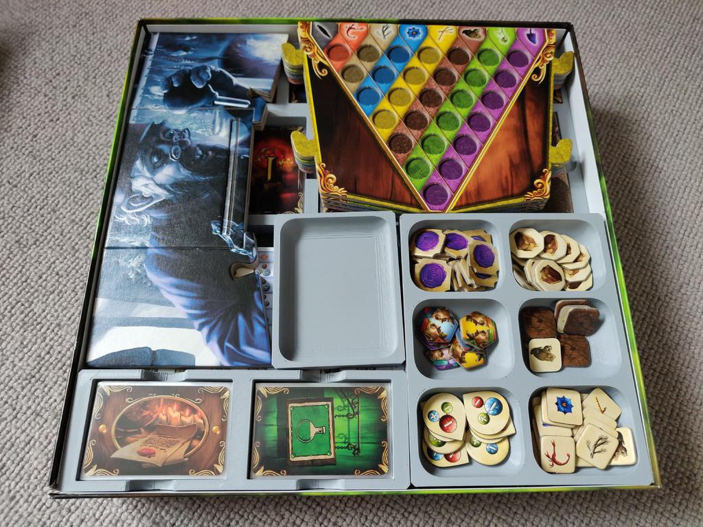 Alchemists + King's Golem Expansion Boardgame Organizer and Insert (etsy image id: 6300665573)