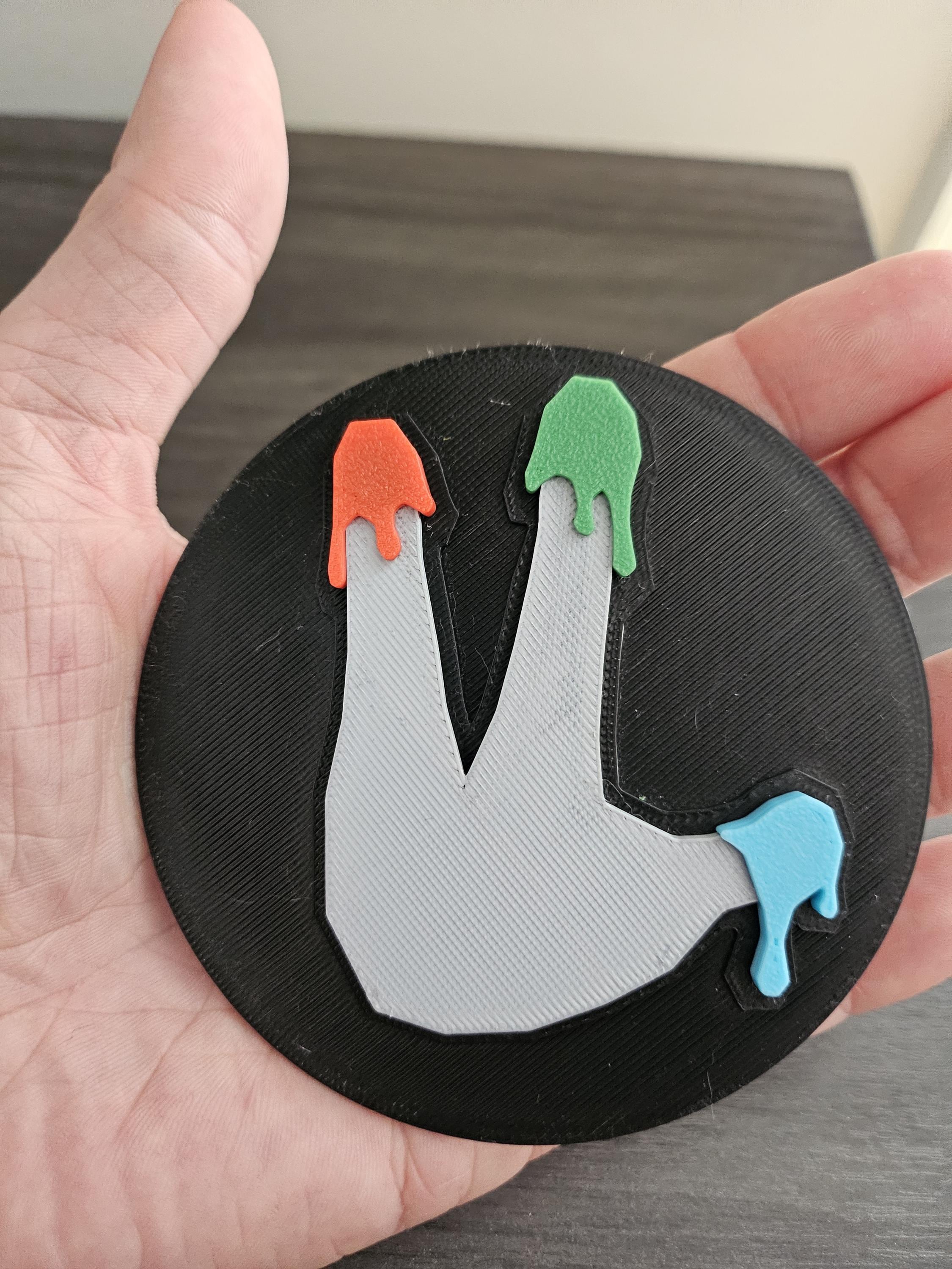 Finger Painter Badge Party Favor or Decoration - Gorilla Tag VR Game Oculus Rift (etsy image id: 6300929515)