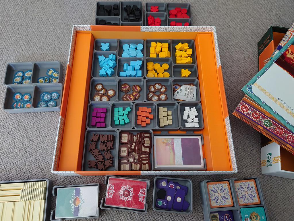 Merv: The Heart of the Silk Road Board Game Organizer and Insert (etsy image id: 6301047087)