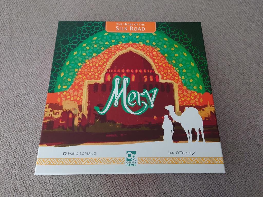 Merv: The Heart of the Silk Road Board Game Organizer and Insert (etsy image id: 6301047089)