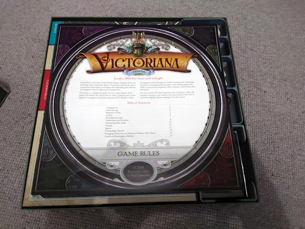 Victoriana + Ripper Returns Board Game Organizer and Insert (etsy image id: 6301057041)