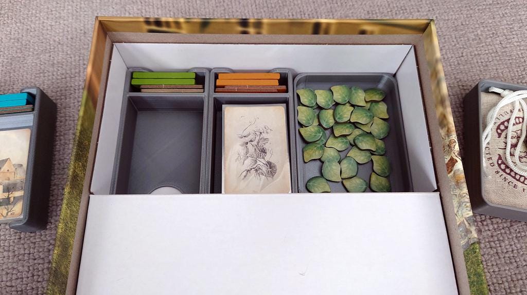 Genotype - Kickstarter Deluxe Boardgame Organizer and Insert (etsy image id: 6301084851)