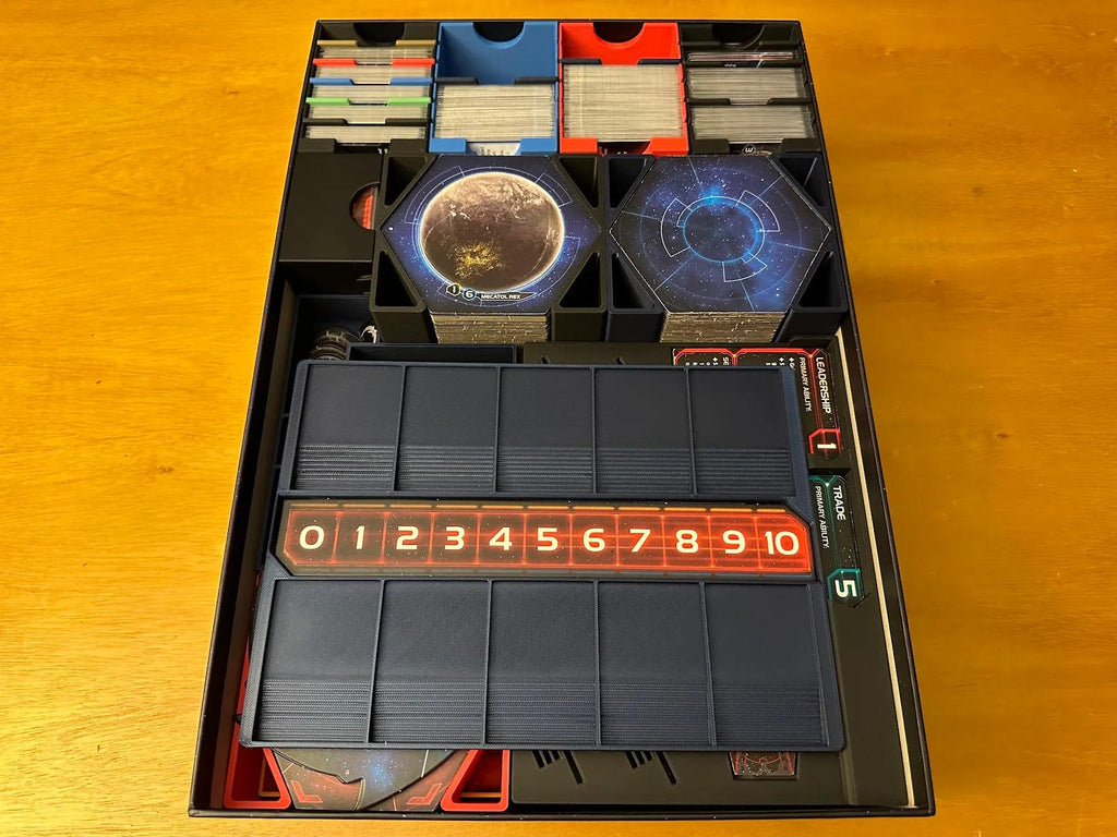 Twilight Imperium 4th Edition + Prophecy of Kings Board Game Insert and Organizer (etsy image id: 6301090332)