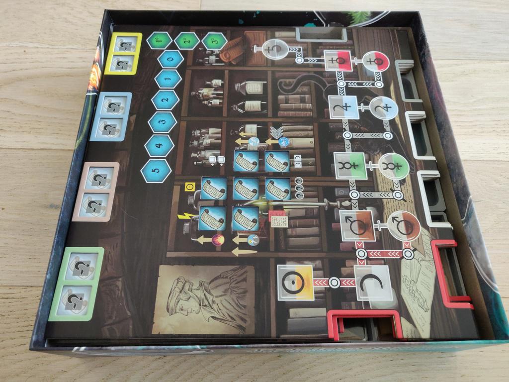Trismegistus: The Ultimate Formula  - Board Game Organizer and Insert (etsy image id: 6301096591)