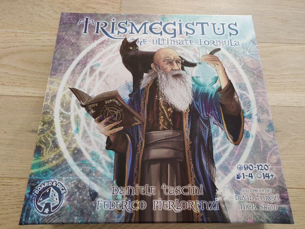 Trismegistus: The Ultimate Formula  - Board Game Organizer and Insert (etsy image id: 6301096593)