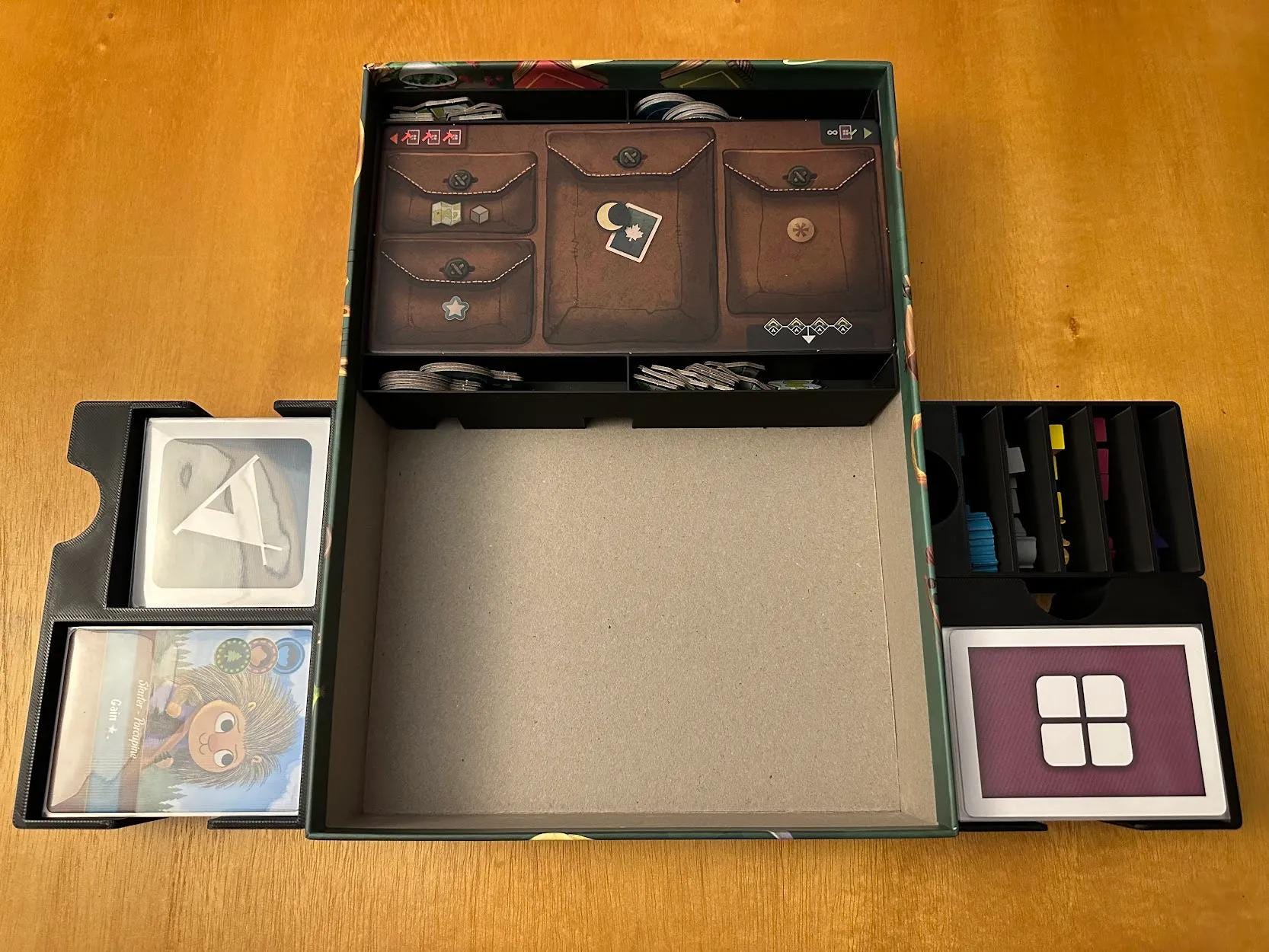 Maple Valley Board Game Organizer and Insert (etsy image id: 6301135888)