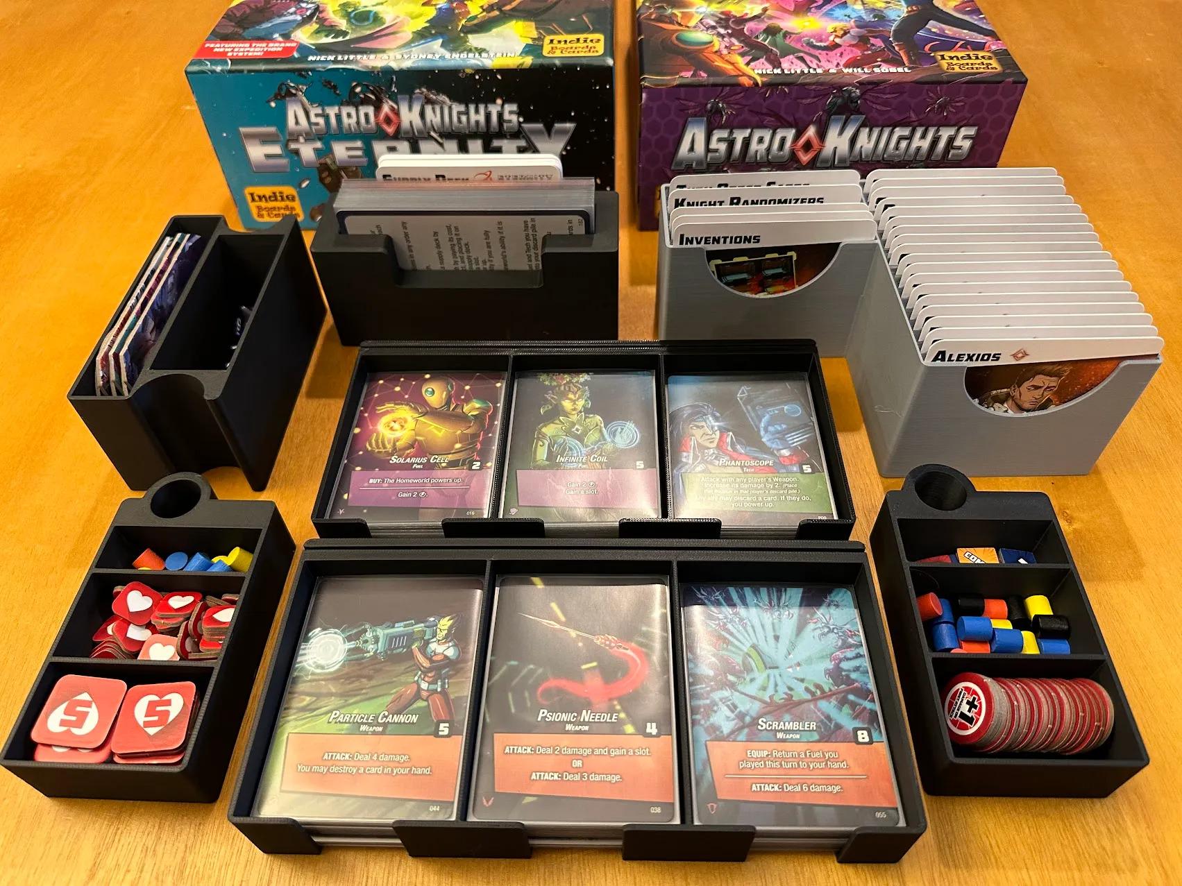 Astro Knights + Eternity Expansion Board Game Organizer and Insert (etsy image id: 6301175508)