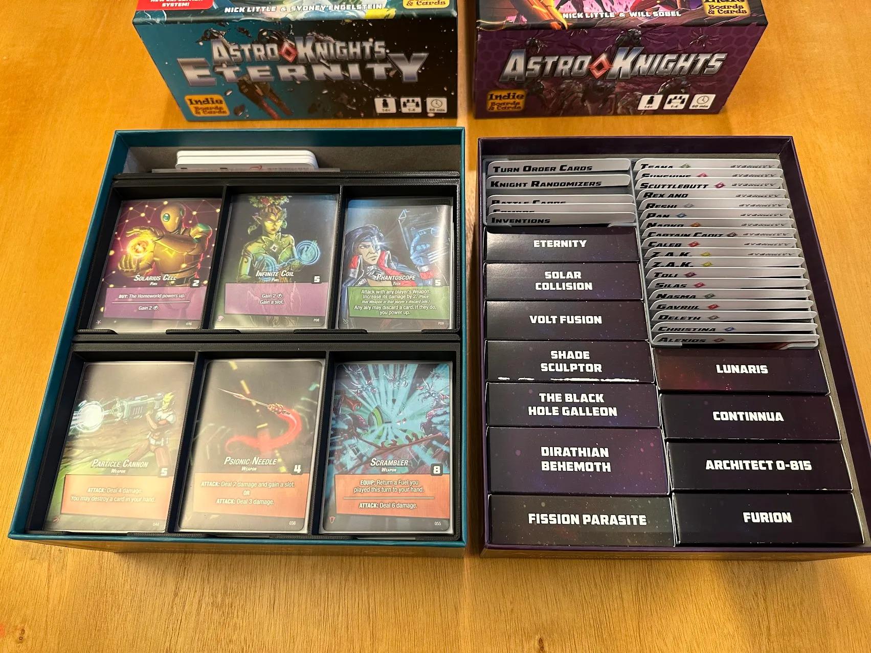 Astro Knights + Eternity Expansion Board Game Organizer and Insert (etsy image id: 6301175518)