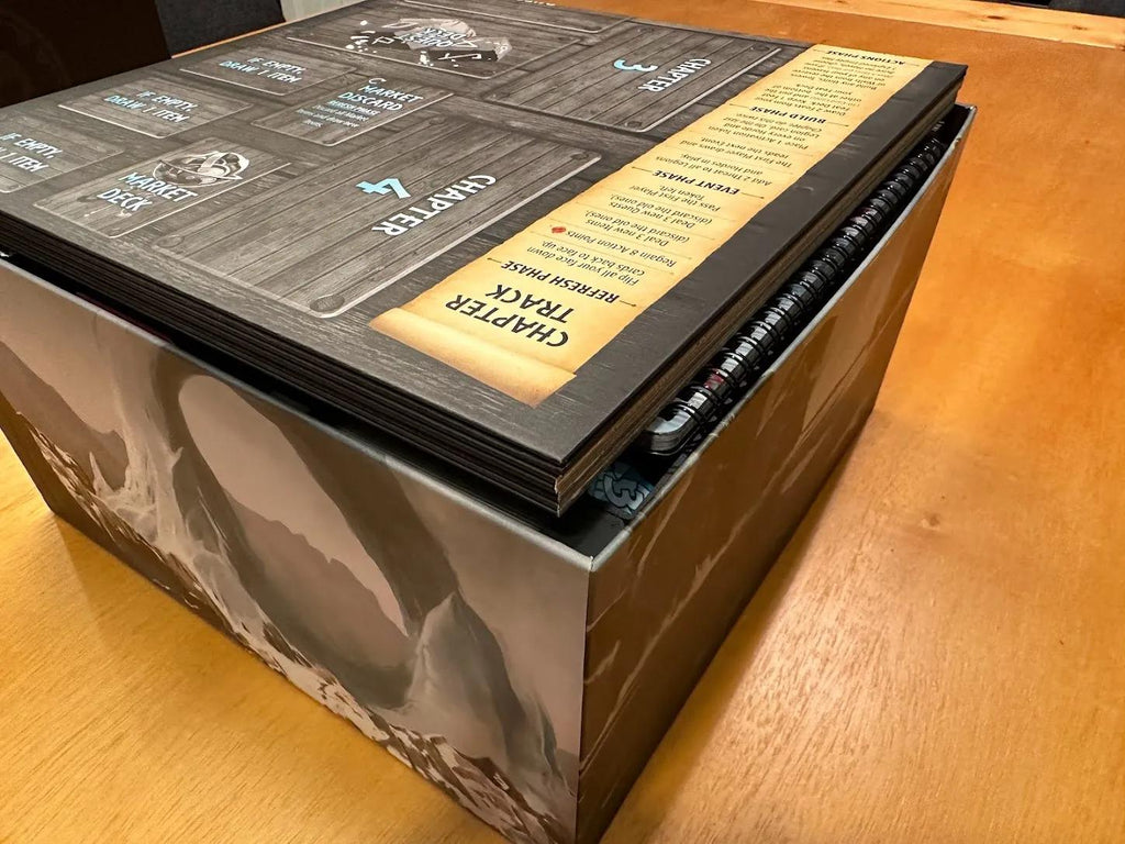 Uprising: Curse of the Last Emperor + Expansions Board Game Organizer and Insert (etsy image id: 6301231778)