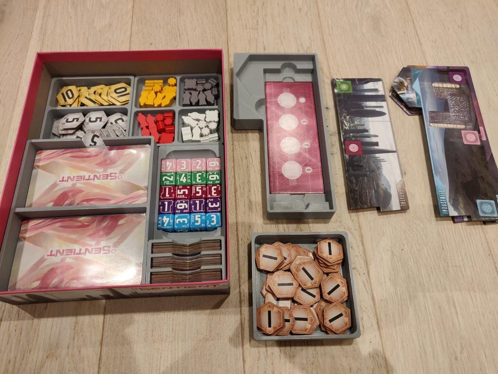 Sentient Board Game Organizer and Insert (etsy image id: 6302104749)